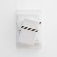 thumbnail image 2 of Noble Linen's 4 Piece Sheet Set with Stripe Embroidery, 2 of 4