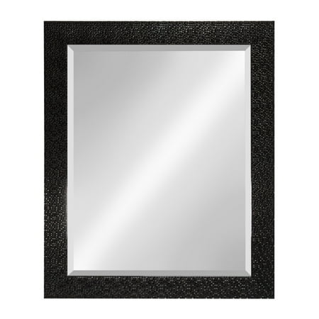 UPC 032231526769 product image for Kate and Laurel Coolidge Framed Beveled Wall Mirror, 29x41, Black | upcitemdb.com