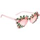 thumbnail image 5 of Gafas de sol de moda con diseño de flores, accesorios para hombres y mujeres, gafas de sol novedosas., 5 of 5
