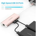 thumbnail image 4 of LENTION USB C Hub with HDMI,SD Card Reader,2 USB 3.0,Charging&Ethernet Adapter Compatible MacBook,Windows,Chrome(C68,Rose), 4 of 10