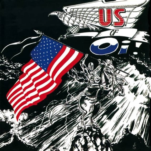 Various Artists U.S. of Oi!, Vol. 1 (Red/Black Marbled) (Vinyl Record)