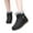 Black, variant on Womens Winter Snow Boots Waterproof Insulated Slip on Outdoor Ankle Booties Shoes