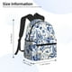 thumbnail image 2 of Easygdp Blue Paisley Mochila Casual para Portátil, Mochila para Escuela, Viajes, Negocios, 2 of 6
