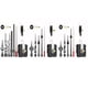 thumbnail image 2 of 3PCS Silent DIY Clock Movement Mechanism Hands Kit Wall Clock Movement Repair Tool Parts Kit Long Shaft Mechanism, 2 of 5