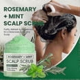 thumbnail image 2 of Sea Salt Scalp Exfoliator with Rosemary and Mint for Dandruff Relief, Itchy Scalp Care, and Hair Buildup Removal Solution, 2 of 5
