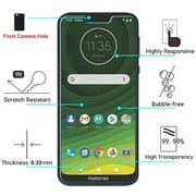 Motorola MOTO G7 POWER / G7 SUPRA Tempered Glass Screen Protector Premium HD Clarity 0.25mm Durable Tempered Glass Screen Protective LCD Guard [Fit Most Cases] Clear for Moto G7 Power/ Moto G7 Supra