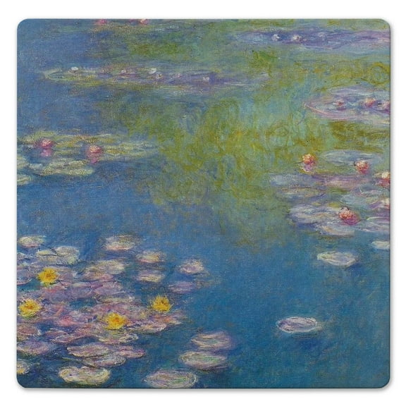 Thirstystone "Monet Water Lilies" 8" Cork Back Stone Trivet