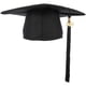 thumbnail image 1 of FELTECHELECTR Gorro de graduación de tela DIY, sombrero de graduación de tela, decoración para fotografía de fiesta de ceremonia de graduación, 1 of 7