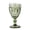 Green, variant on ANXPTIME Wine Glass Colored Goblet Vintage Pattern Embossed Glasses Goblets for Party Wedding Anniversary Restaurant Bar