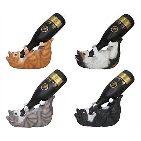 

DWK Corporation DWKHD36124 Cat Wine Holder Assorted Styles