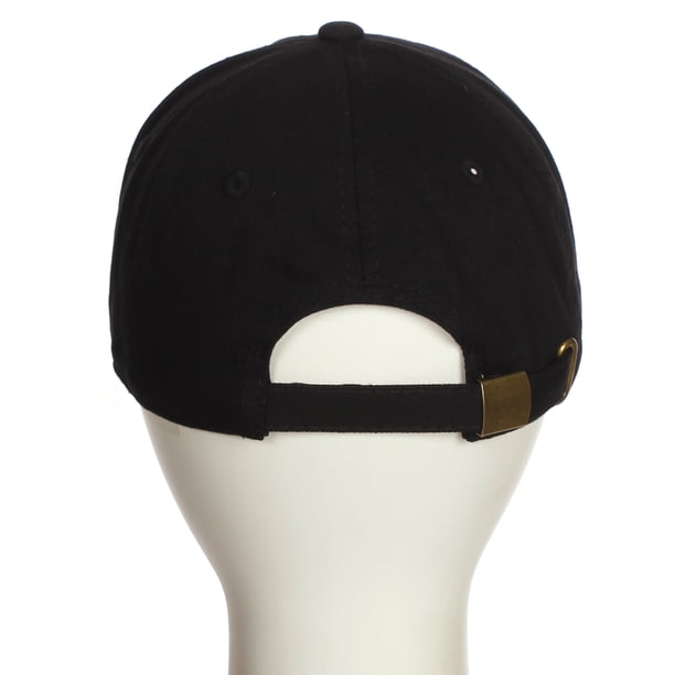 Custom Hat A to Z Initial Letters Classic Baseball Cap, Black Hat