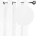 thumbnail image 2 of SMILETIME Velvet Curtains with Grommet, Thermal Insulated Super Soft Privacy Noise Reducing Light-Filtering Velvet Curtains for Living Room, 2 Panels, 2 of 7