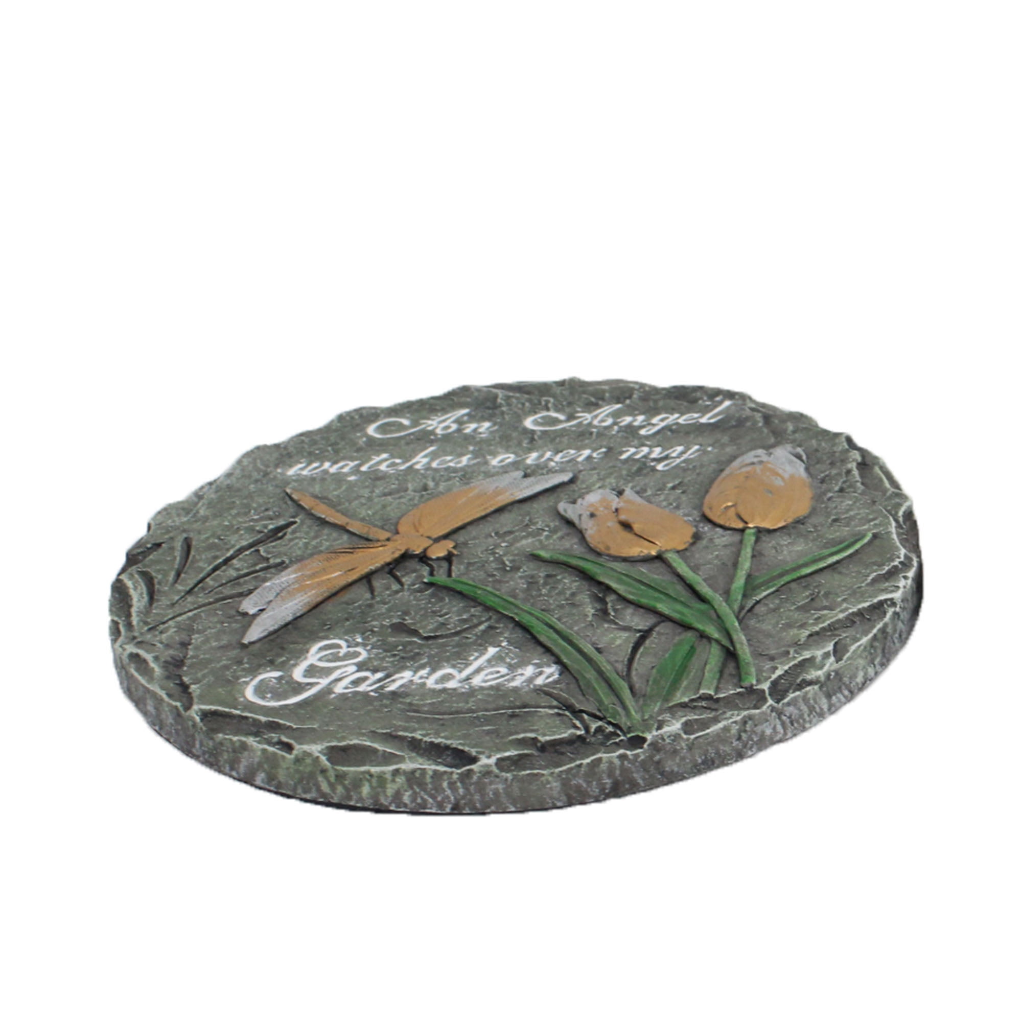 Mainstays Pavé gris à libellule en relief