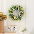 thumbnail image 5 of Kokovifyves Easter Wreath Spring Summer Wreath for Front Door Easter Wreath Decorations Cute Rabbits Simulated Flowers Outdoor Home Door Hanging Decorations Props, 5 of 8