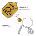 thumbnail image 3 of OULII Paddles Keyring Pickleball Racket Keychain Multi Zinc Alloy Accessories 1Pack, 3 of 7