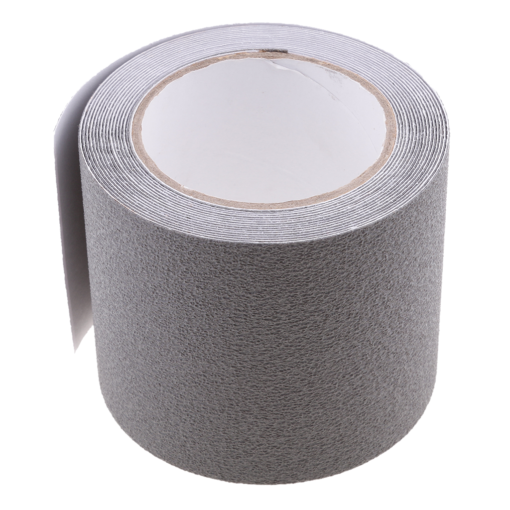 Anti Slip Bath Grip Stickers Shower Strips Pad Safety Tape Mat Gray