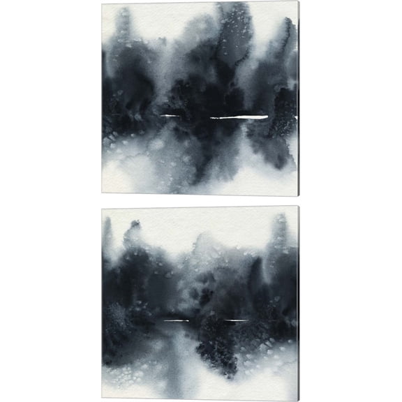 Great Art Now Winter Months by Grace Popp 2 Piece Canvas Art Set Each 14W x 14H