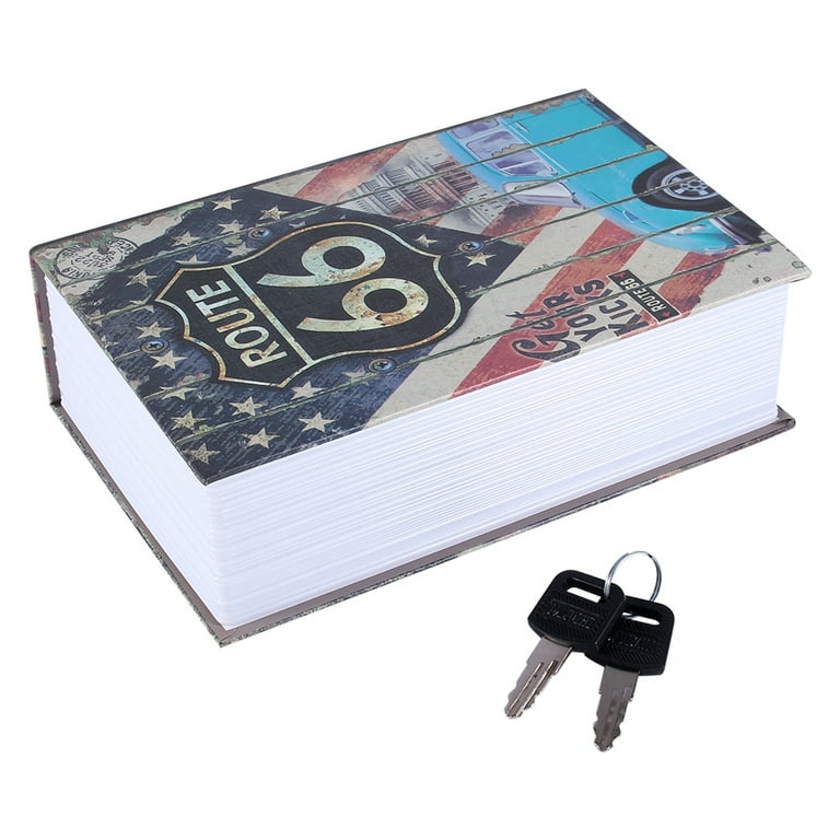 SAFE 3989 Book Safe with Combination Lock Money Hiding Place - Money Hiding  Place for Your Valuables such as Coins, Notes, Jewellery - Dimensions: 180  x 115 x 55 mm : : Stationery & Office Supplies