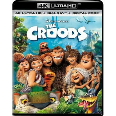 The Croods (4K Ultra HD   Blu-ray   Digital Copy), Dreamworks Animated, Kids & Family