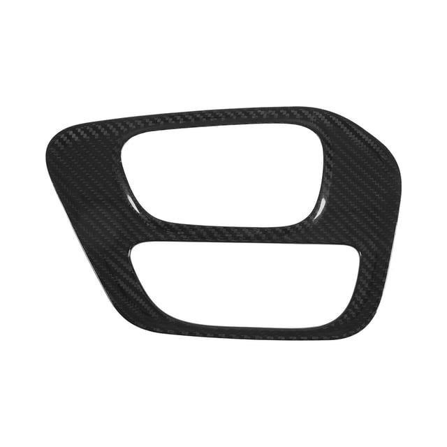 Cubierta Del Panel De La Palanca De Cambios, Fibra De Carbono Seca Resistente A Los Rayos UV, Autoadhesiva Para El Panel De La Palanca De Cambios Para El Coche
