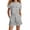 Grey, variant on Girls Casual Outfits Heartbeat Print Short Sleeve T Shirt Shorts Set, Sizes 4-14