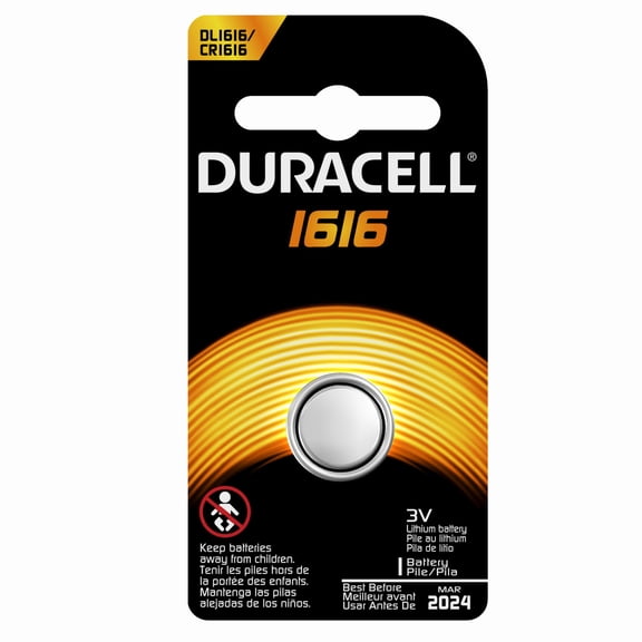 Duracell Lithium Coin 1616