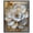 Black Frame, variant on Blooming Elegance Canvas Print Gold Floral Wall Art by Art Remedy, White Frame, 24 x 30