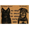 thumbnail image 2 of Fufafayo under $5 Dog Welcome Mat, Welcome Mats, Dog Themed Doormats, Front Door Entry Mats, Cute Pet Welcome Pads, Non Slip Outdoor Mats for Porch, Patio, Garage, Home Entrance, Funny Home Decor, 2 of 7