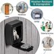 thumbnail image 5 of Waterproof coded key box outdoor safe key box wall mounted key box stainless steel key storage large key storage box, for home office garage apartment, 5 of 5