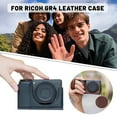 thumbnail image 3 of Daily Mix Store Étui pour Appareil Photo Numérique Ricoh GR IV - Housse de Protection en Cuir PU avec Bandoulière, Sac de Transport Rétro Facile pour Modèles GR/II/III/IIIx, 3 of 9