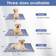 thumbnail image 3 of Alfombrilla de enfriamiento para perros y gatos, lavable para mascotas, almohadillas para orejas de enfriamiento de verano, para perrera de verano, manta de hielo fresca para interiores y exteriores,, 3 of 7