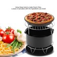 thumbnail image 4 of Fyydes Air Fryer Accessories Kit,7Inch 5pcs/set Air Fryer Accessories Kit Pizza Pan Cake Barrel Metal Holder Cooking Tools, Universal Air Fryer Accessories, 4 of 10