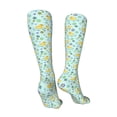 thumbnail image 3 of Kdxio Duck Cartoon Funny Silky Novelty Funky Long Knee High Socks Soft 3D Print Cosplay Crazy Stockings for Men Women, 3 of 8