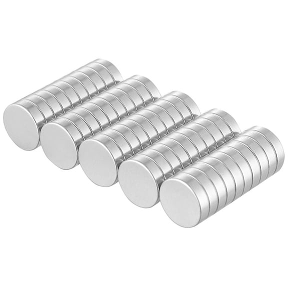 50 pc 1/2 in X 1/8 inch (13 mm x 3 mm) Permanent Magnet disc, The World’s Strongest & Most Powerful Rare Earth materials