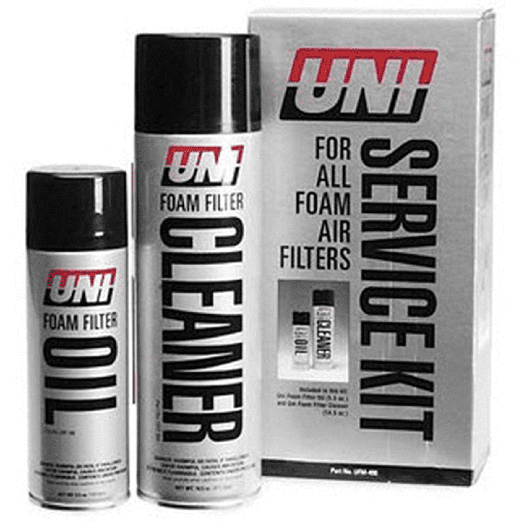 UNI Filter UFM-400 5.5 oz Filter Oil & Cleaner Service Kit