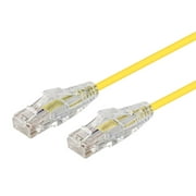 SlimRun™ Cat6 28AWG UTP Ethernet Network Cable - Yellow - Monoprice®