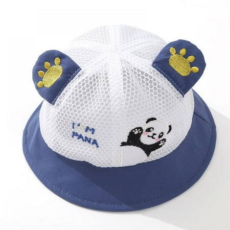 

Summer Mesh Hat Female Baby Cartoon Panda Sun Hat Children s Thin Sun Hat Fashion Versatile Hat