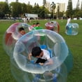 thumbnail image 4 of 2pcs Kids Inflatable Backyard Park Bumper Soccer Children Juniors Teens Globe Riding Ball Macarena Bola de parachoques inflable, 4 of 8