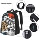 thumbnail image 3 of Fotbe French Food Set Escolar 3 en 1 para Niños - Mochila Duradera con Lonchera Aislante y Estuche para Lápices - Mochila Escolar para Niños y Niñas, 3 of 7