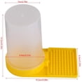 thumbnail image 2 of Alimentador de agua de entrada de colmena de abejas herramienta de accesorio de apicultor de plástico equipo de apicultura TUNC Sencillez, 2 of 5