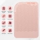 thumbnail image 5 of Tapete resistente al calor - Tapete para plancha - Soporte para rizador - Tapete de silicona resistente al calor - Tapete para maquillaje - Tapete para herramientas calientes - Soporte para plancha pl, 5 of 5