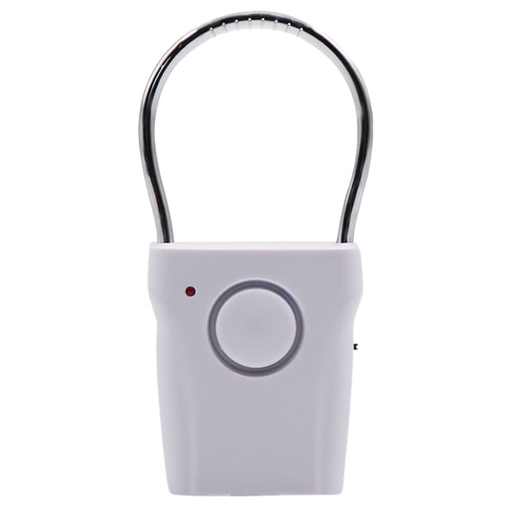 GJX Hanging Door Alarm, 120db Door Handle Alarm, Anti-Theft Vibration Window Burglar Alert, Home Security