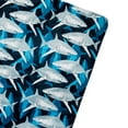thumbnail image 5 of Wildkin Kids Plush Velour Throw Blanket for Girls and Boys (Sharks Blue), 5 of 5