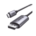 thumbnail image 1 of Cable USB-C a DP 1.4 | 3 metros | Compatible con Thunderbolt 3 & 4 | 8K@60Hz | 4K@240Hz | HDR10+ | eARC | DTS | 3D | ALLM | VRR | | FreeSync G-Sync | Caja de Aluminio, 1 of 9