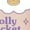 BLUSH, variant on Polly Pocket - Polly Pocket Rainbows - Junior's Cropped Hoodie
