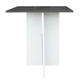 thumbnail image 1 of Mesa De Centro Minimalista Vinil Metalico Mdf Melamico Resistente Negro, 1 of 4