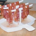 thumbnail image 6 of Durable Microwave Bacon Meat Cooker Tray Rack Hanger Food Preparation Tools, 6 of 18