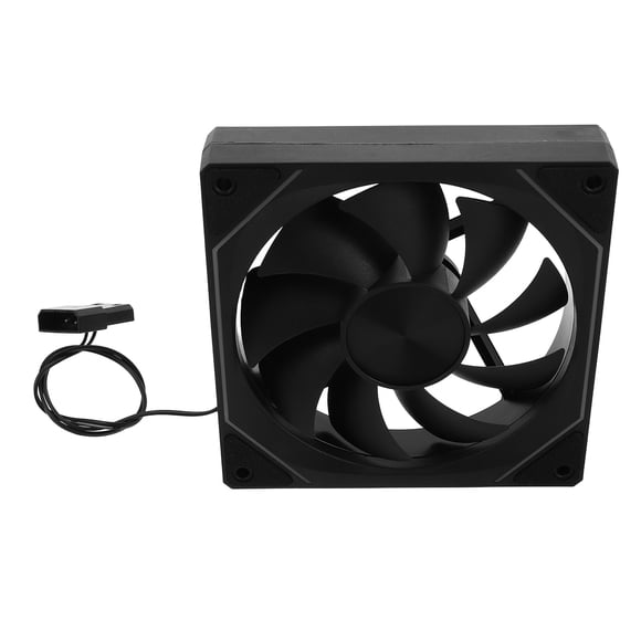 COMPUKAS Back to School silent pc fans Case Fan Multi ABS Adjustable Dissipation for Gamers 1Pack