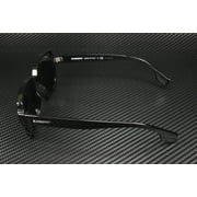 Burberry Eldon BE 4349 Plastic Unisex Rectangle Sunglasses Black 51mm Adult