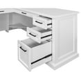 thumbnail image 4 of Modern Wood L-Desk & Return Writing Table & Return Office White, 4 of 13